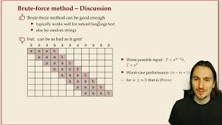COMP526 4-2 §4.2 Brute force string matching