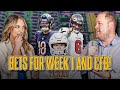 NFL Week 1 + College Football Best Bets & Sharp Action | KELLY & MURRAY