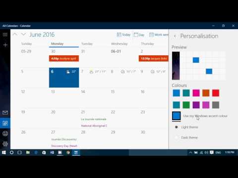 tips and trips How to Personalize the Windows 10 calendar app colors and theme tips and trips How to Personalize the Windows 10 calendar app colors and theme