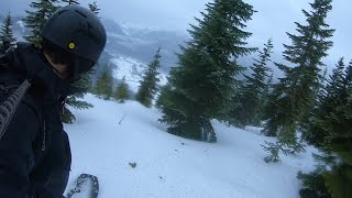 Splitboard - Roaring Ridge - Snoqualmie Pass - WA - 2023-12-30