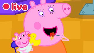 🔴 Peppa Wutz LIVE! BABY EVIE Episoden 🍼 Die Besten Momente von Evie 🥹 Cartoons für Kinder