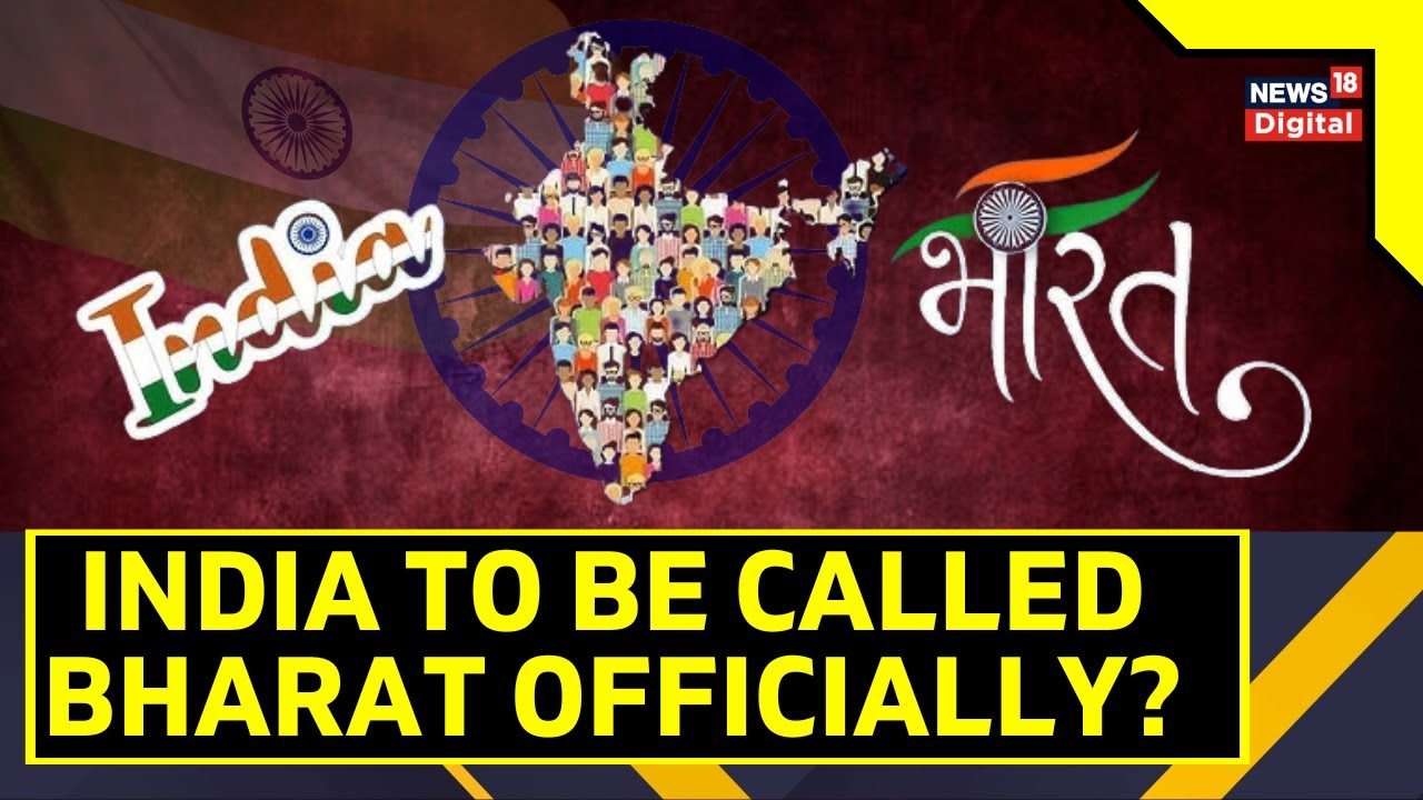 Special Resolution To Rename India As Bharat During Special Parl ...