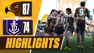 Hawthorn v Fremantle | Match Highlights - Round 18, 2024