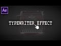 How to get Typewriter Effect in Adobe After Effects easily | No expressions required Tutorial!