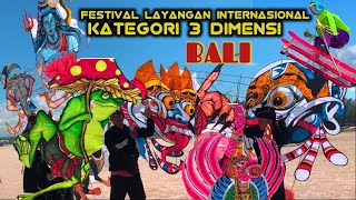 CLASS OF SUPER CREATIVE KINGS | Rareangon International Kite Festival at Mertasari Beach Bali