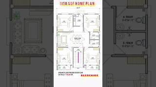 Best 1150 Sqft House Design (Features, Plans \u0026 Tour)