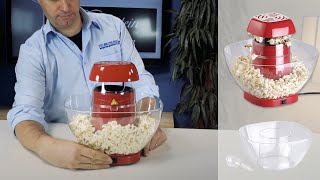 MACHINE À POP-CORN - À AIR CHAUD 1200 W - SANS GRAISSE - [PEARLTV.FR]