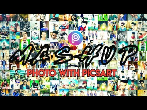How to make collage with 100 grid in picsart How to make collage with 100 grid in picsart