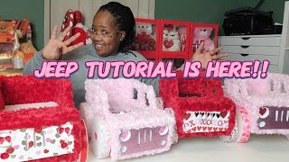 How To Create My Valentine's Day Jeeps [ Requested Tutorial]!