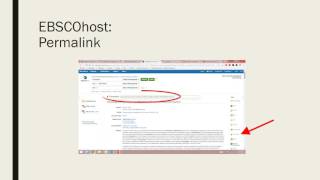 Linking to Database Articles