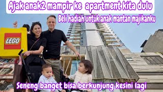 AJAK ANAK2 MAMPIR KE APARTMENT KITA DULU || BELI HADIAH UNTUK ANAK MANTAN MAJIKANKU