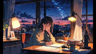 【Frozen Nocturne LOFI】Study Music for Concentration – 冬の夜の静寂に染まる内省＆集中BGM