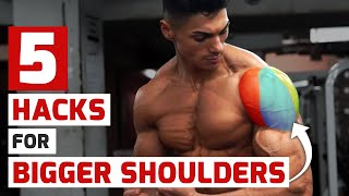 5 Gym Hacks for Bigger Shoulders