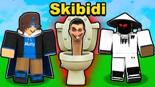 Roblox Bedwars, But Skibidi Toilet Spawns every 30 Seconds!