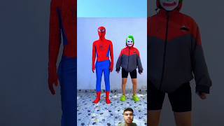 Spiderman vs joker#jokershorts #joker #spiderman #imitation #comedia #spiderman #spiderman2