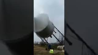 Morden water tower Demolition