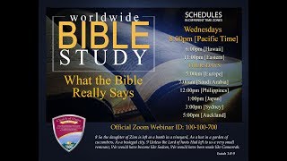 [2018.04.04] Worldwide Bible Study - Bro. Lowell Menorca II