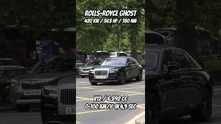 Rolls-Royce Ghost riding in the streets of London