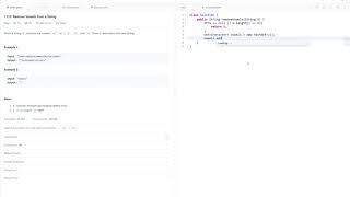 LeetCode 1119: Remove Vowels from a String