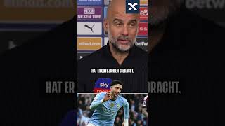 Guardiola über den Hattrick von Marmoush 💥💥💥 #shorts