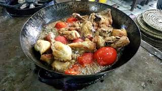 Peshawari Charsi Chicken karahi Street Style With Recipe | Street Food of Peshawar Pakistan