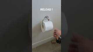 Tactical toilet Paper Reload!