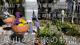 【葉山のお家の物語】葉山マリーナ日曜朝市　ガーデニング