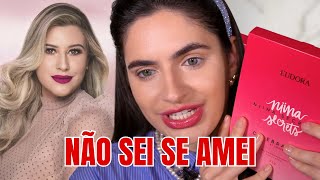 SÓ USEI NIINA SECRETS - mostrei tudo da nova paleta de sombras