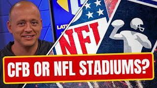 Josh Pate On CFB Stadiums vs. NFL Stadiums (Late Kick Extra)
