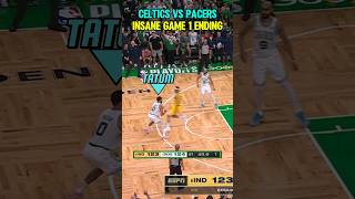 Celtics vs Pacers INSANE OT ENDING in Game 1⏰️🍿