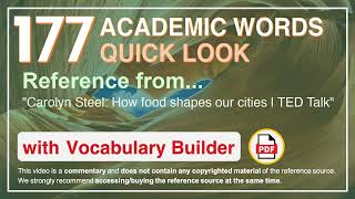 177 Academic Words Quick Look Ref from \