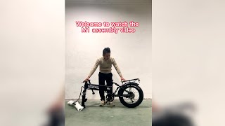 How to assemble Minal M1 fat tire electric bicycle