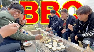 【海プロジェクト60】新しく作ったBBQ台を使って全員で贅沢BBQ！！