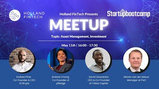 Holland Fintech Meetup 11th May Hosted by Startupbootcamp