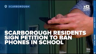 Hundreds of Scarborough residents sign petition to ban cellphones at Scarborough schools