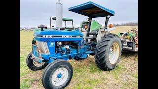 LOT 1 - 4610 Ford Series II Diesel Tractor