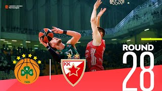 Huge Panathinaikos comeback stuns Zvezda! | Round 28, Highlights | Turkish Airlines EuroLeague