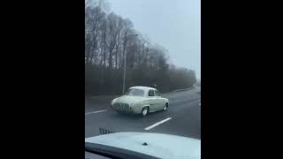 Pacenotes beetle panned ej20 powered rhd Renault Dauphine