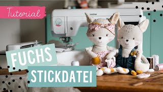 ITH-Stickdatei Fuchs - Videotutorial