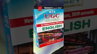 BEST BOOK FOR NTA UGC NET PAPER 2 ENGLISH LITERATURE BY TRUEMANS @TheLiteraryGuy