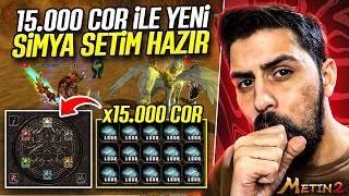 15.000 COR AÇTIM | +35 ADET EFSANEVİ RUH TAŞI BASTIM #metin2pvp #metin2 #merlis #11