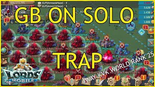 Burning solo and rally traps! Lords Mobile November 2021 KVK with Russian G/P!