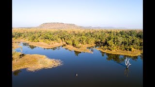 BARNAWAPARA WILDLIFE SANCTUARY CHHATTISGARH  AERIAL VIEW DJI PHANTOM 4 PRO