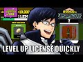 How to Level Up the Special License/Get Characters Quickly in My Hero Ultra Rumble