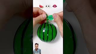 역재생🍉+👀+👄Reverse Play⏪⏪⏪DIY with Nano Tape! #Emoji mixing