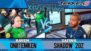 Oniitemken (Raven) vs Shadow 20z (Zafina) ➤ Frosty Faustings XVII 2025 - Tekken 8 - Top 128