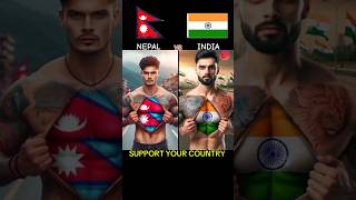 Nepal vs India bodybuilders support Your country #nepalshorts #nepali #short #viral #trending