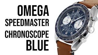 BLUE DIAL SPEEDY | The Omega Speedmaster Chronoscope