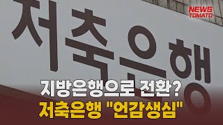 지방은행 전환? 저축은행 \