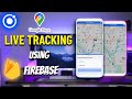 Ionic - Google Map Live Tracking using Firebase